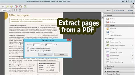 How to Extract Pages from PDFs in Adobe Acrobat .